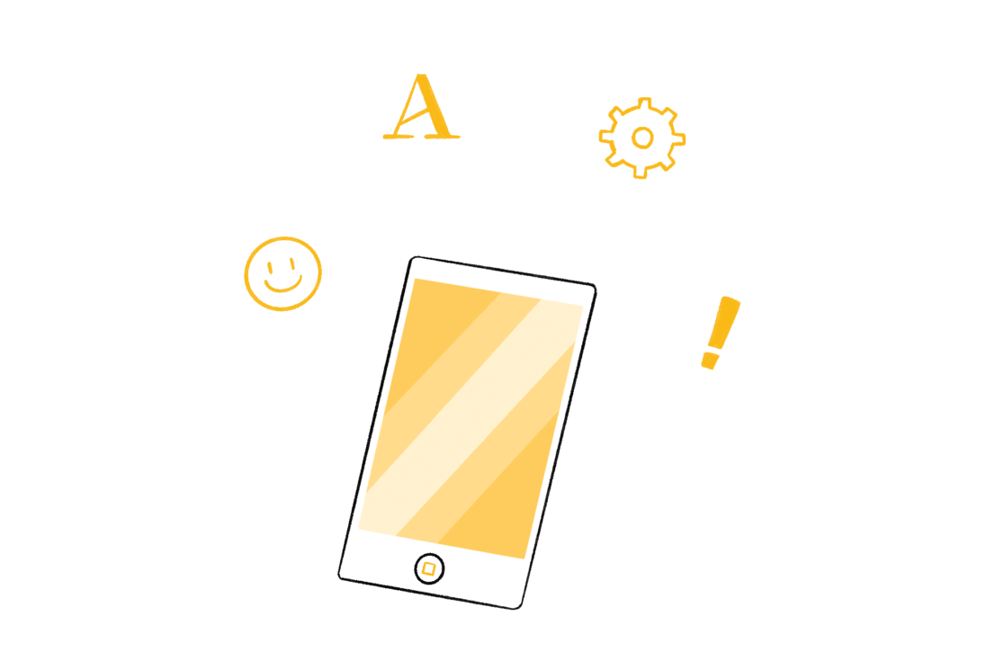 Giving shape to wellbeing Illustration