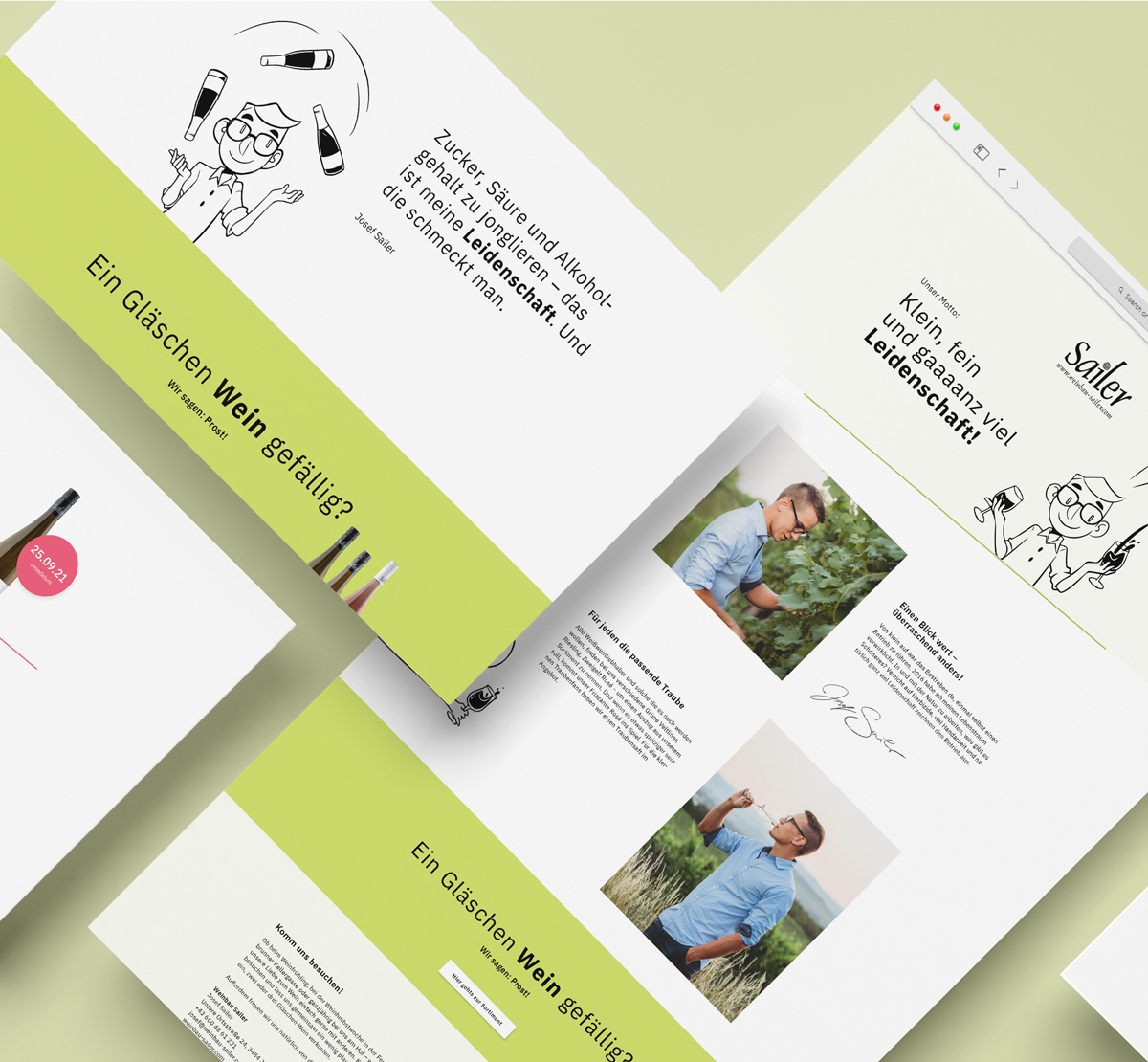 Weinbau Sailer – Website